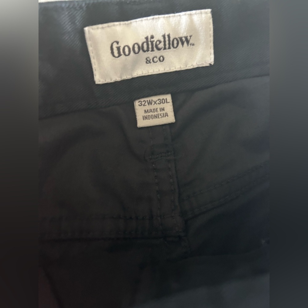Goodfellow Men's straight leg Black Jeans 32x30 NWT - Picture 4 of 5